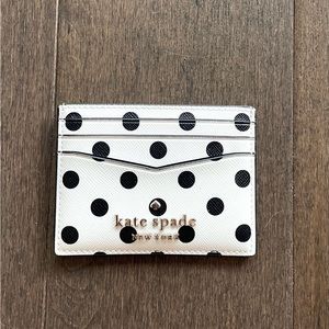 Kate Spade Polka Dot Card Case